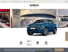 Tablet Screenshot of paier.at